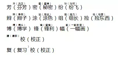 可能的反义词是什么（三年级上册语文期中知识点汇总）